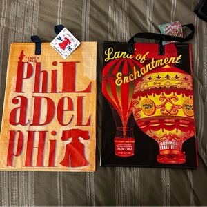 Trader Joe's Reusable Tote Bags - Philadelphia and New Mexico